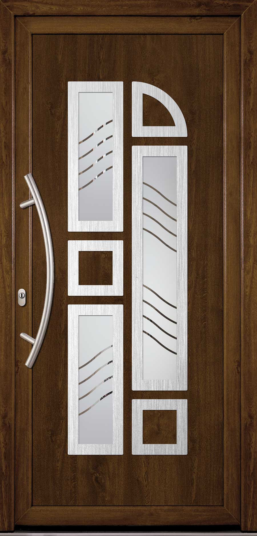 Panel uși intrare din PVC Gama Future - model 10-RIMINI