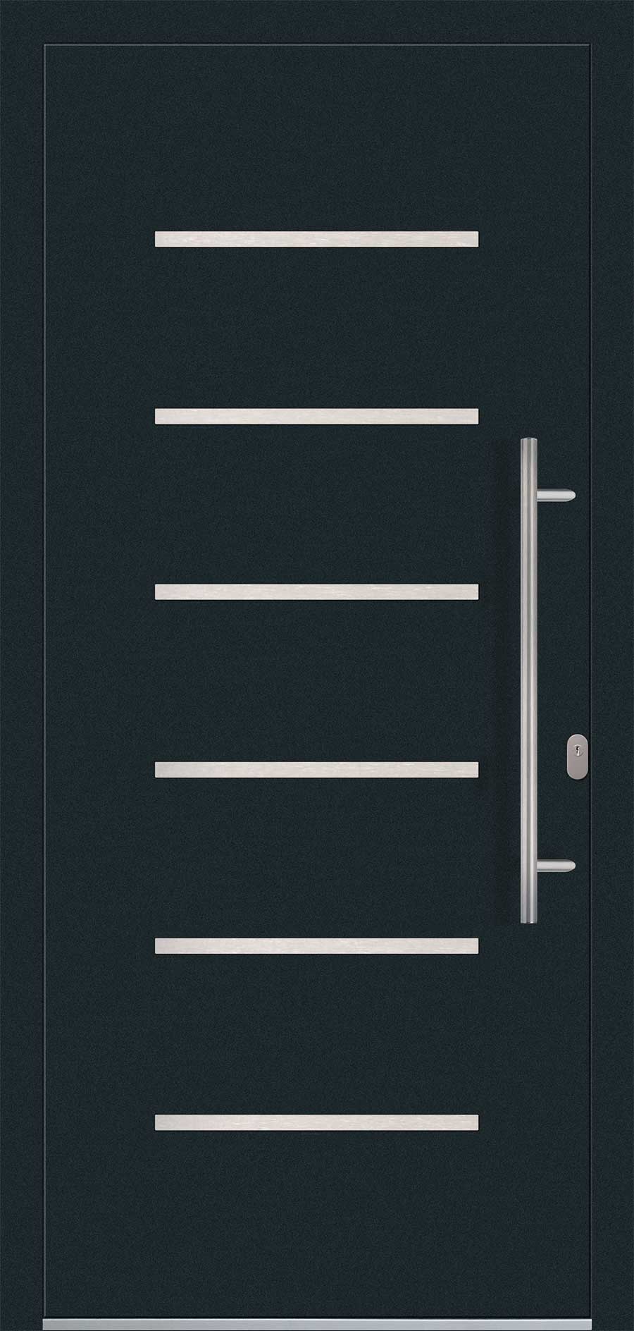 Panel uși intrare Aluminiu Gama Modern - model QF-AL-08 JOHANNESBURG