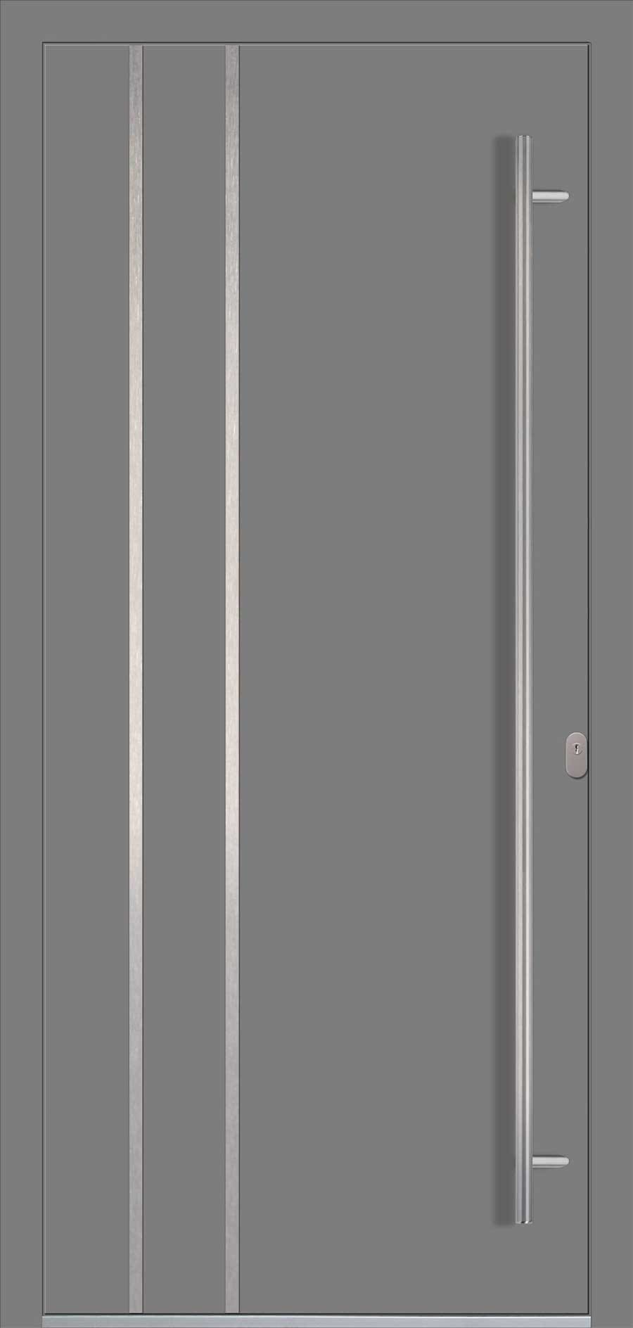 Panel uși intrare Aluminiu Gama Modern - model QF-AL-10 BUENOS-AIRES