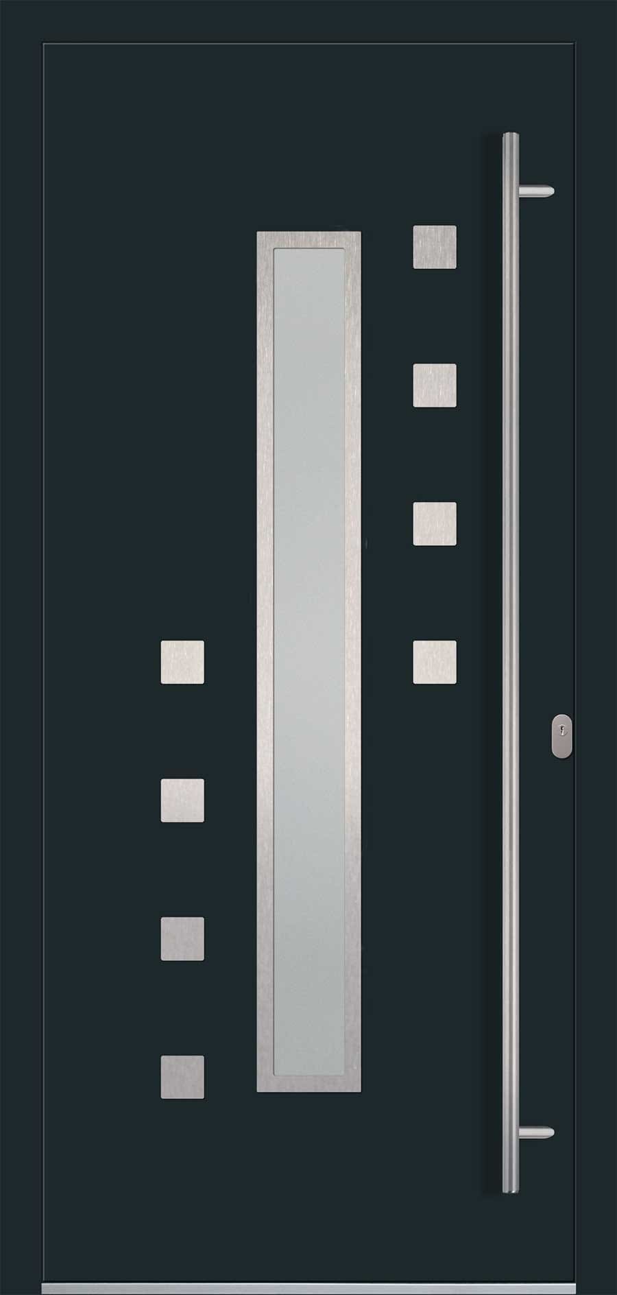 Panel uși intrare Aluminiu Gama Modern - model QF-AL-16 DENVER