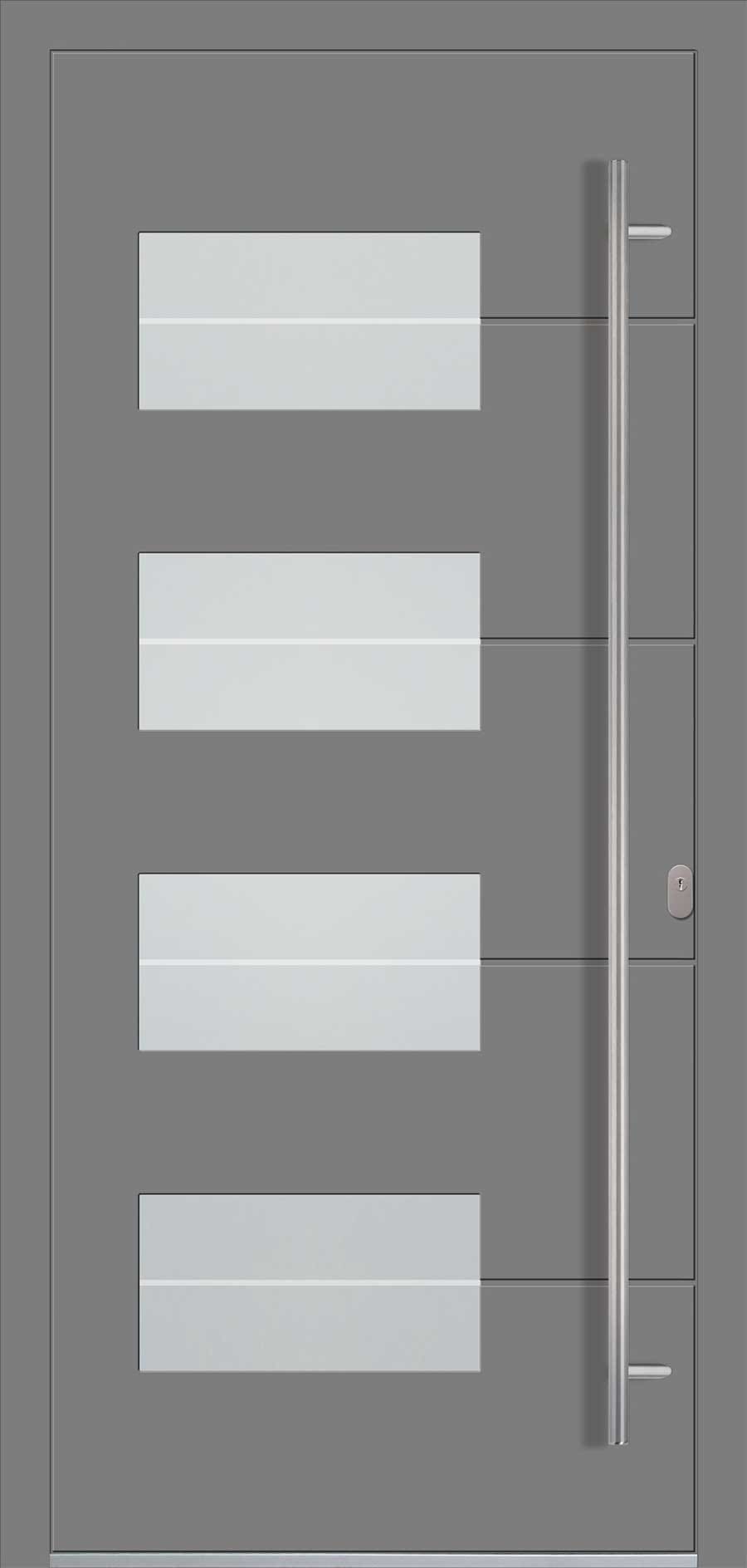 Panel uși intrare Aluminiu Gama Modern - model QF-AL-20 OSAKA