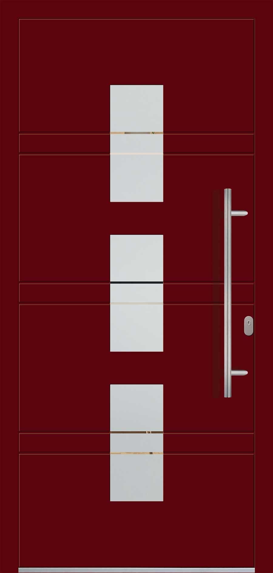 Panel uși intrare Aluminiu Gama Modern - model QF-AL-26 BRUGES
