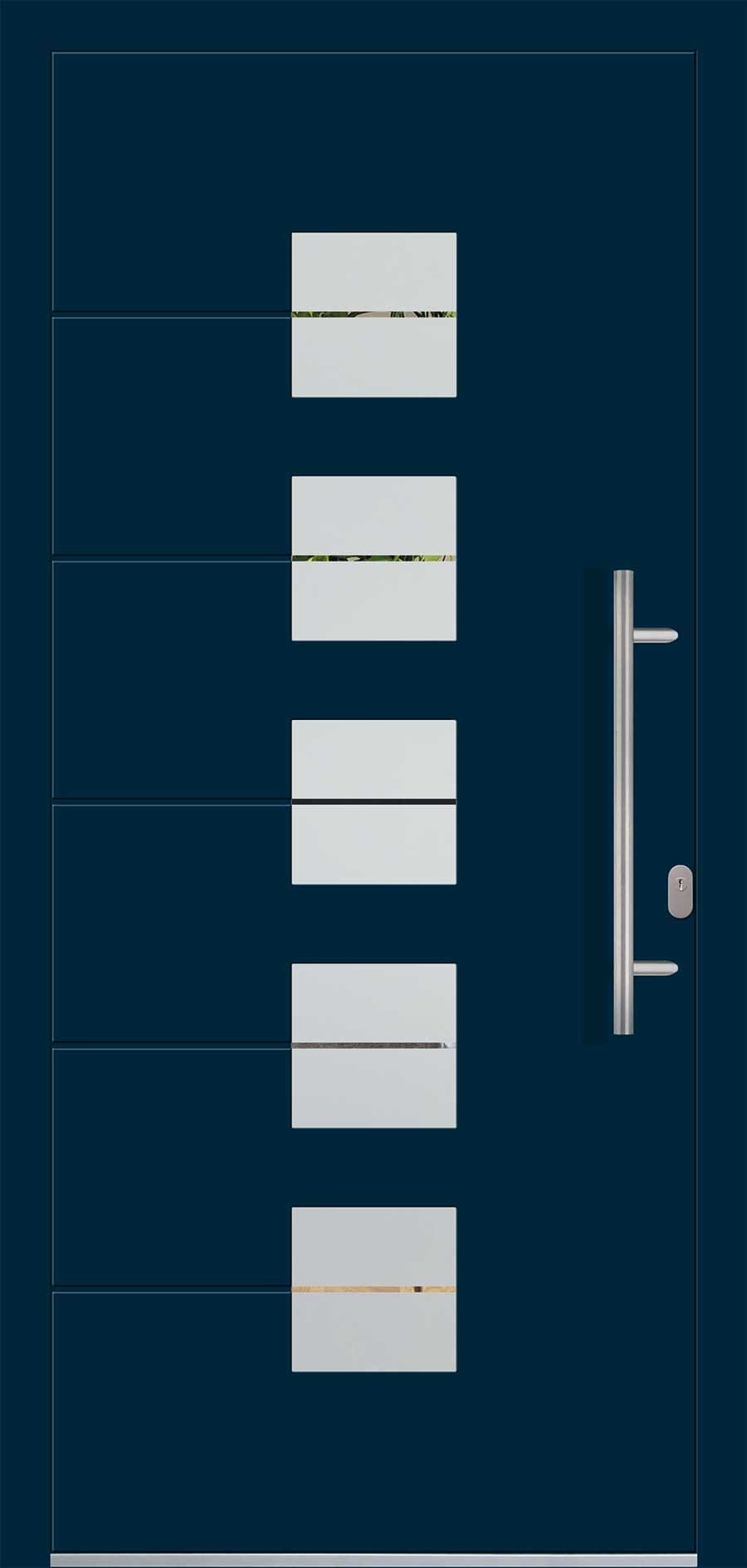 Panel uși intrare Aluminiu Gama Modern - model QF-AL-28 BRUSSELS