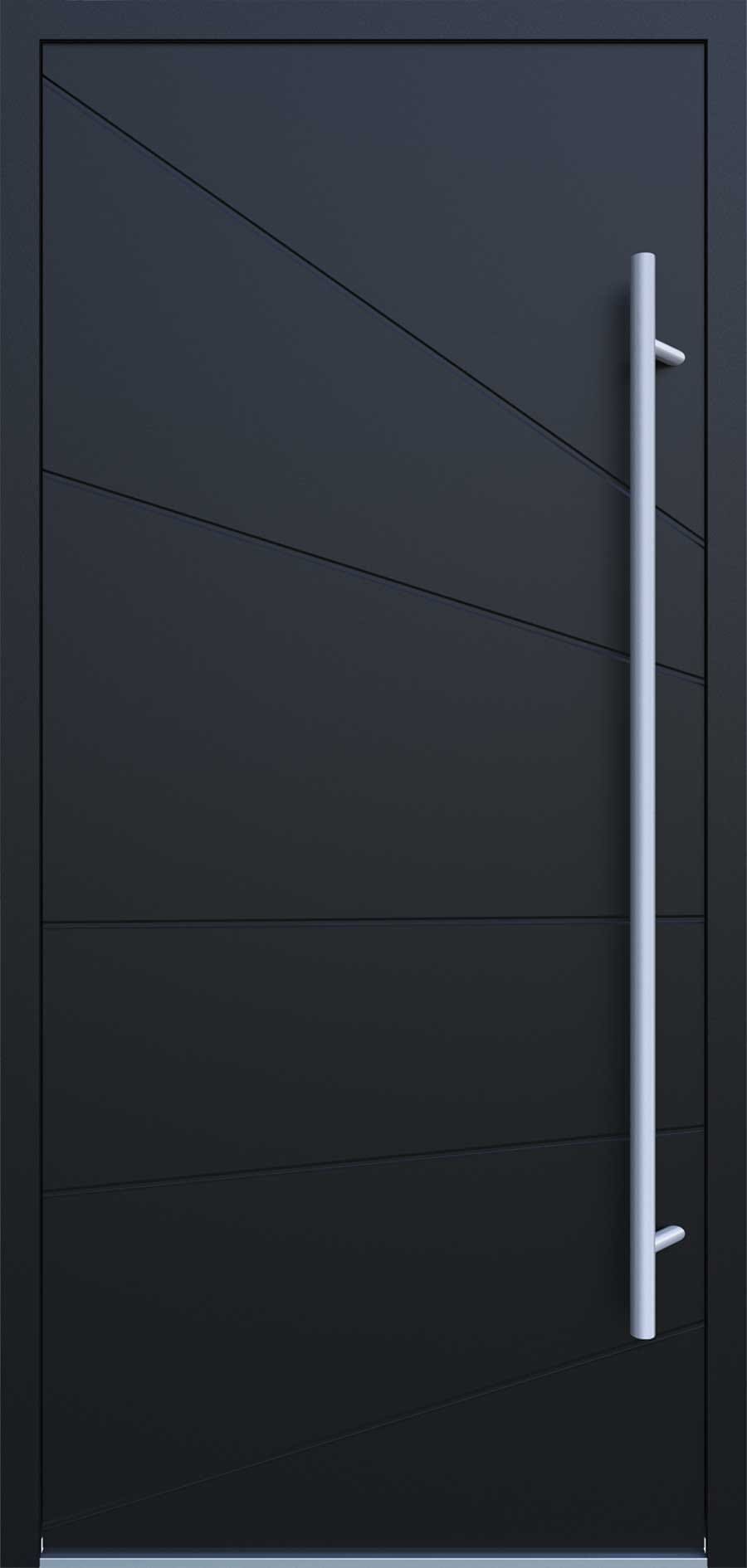 Panel uși intrare Aluminiu Gama Modern - model QF-AL-35 LISBON