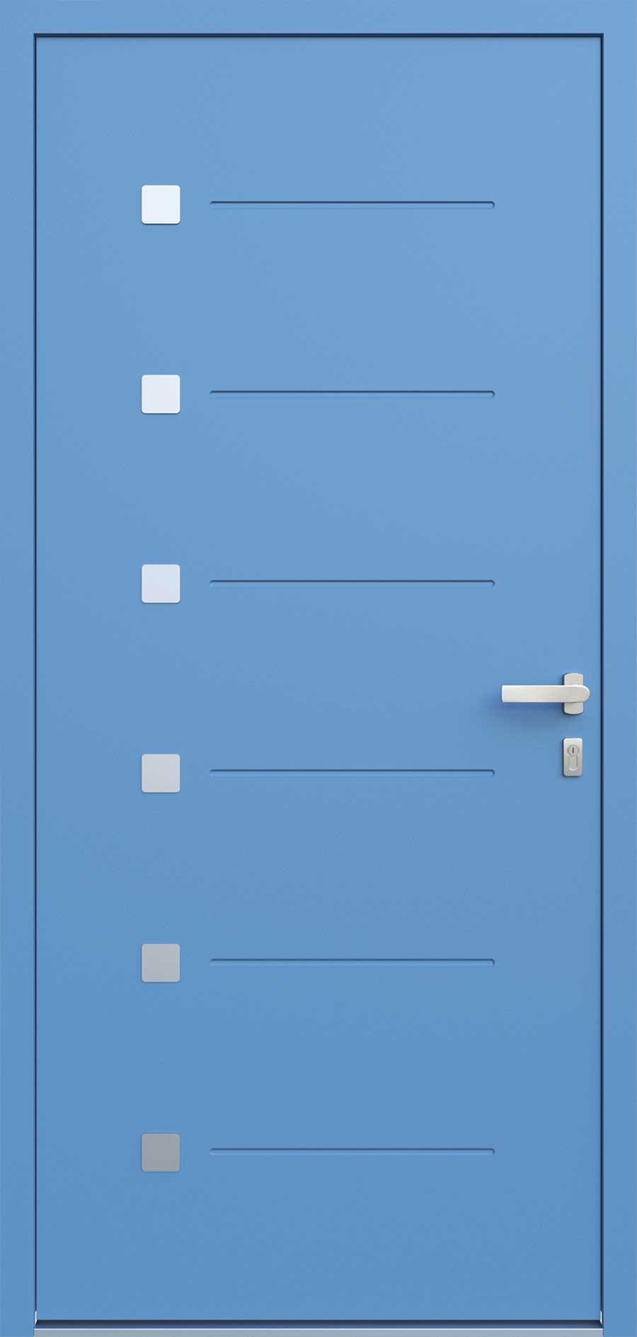 Panel uși intrare Aluminiu Gama Modern - model QF-AL-39 NICE