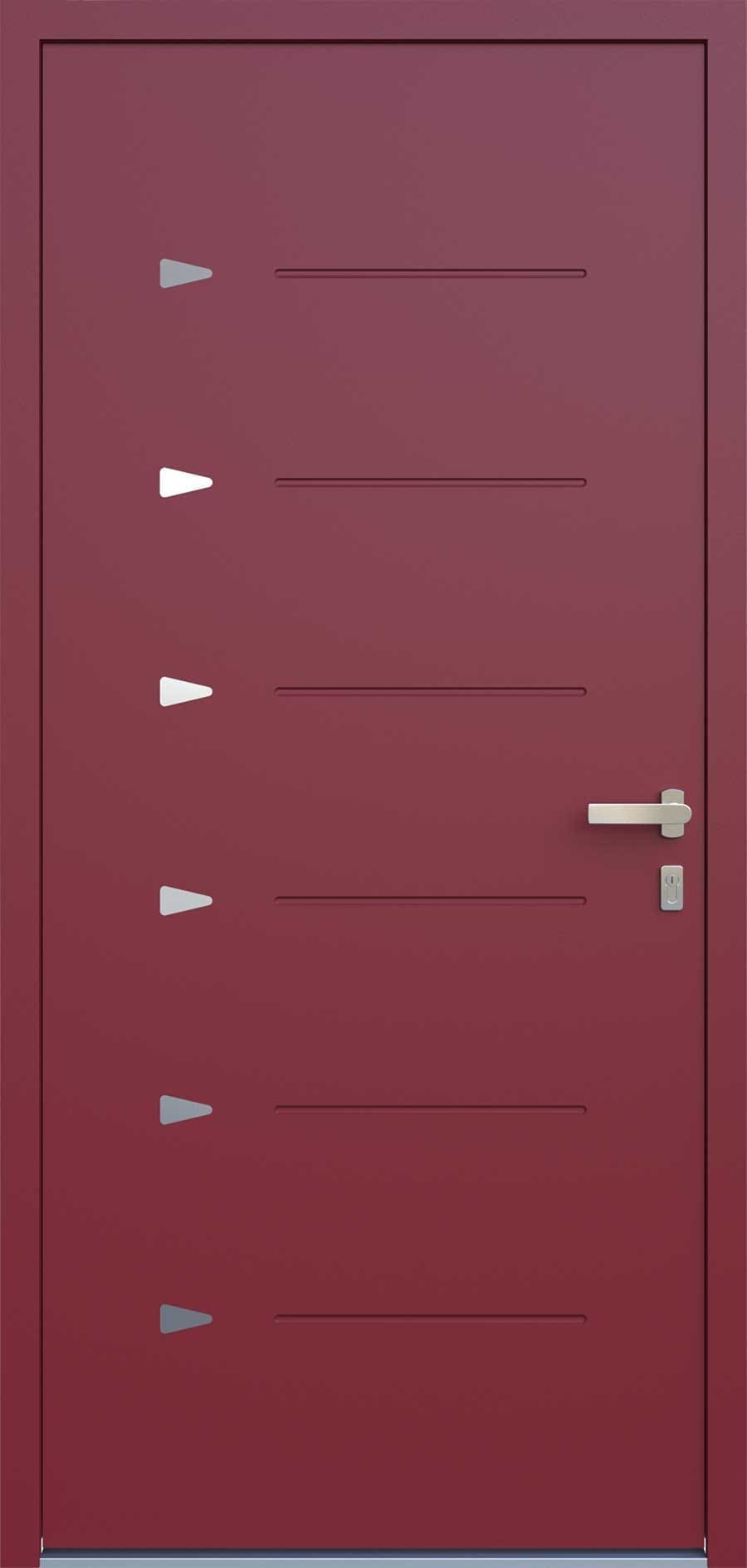 Panel uși intrare Aluminiu Gama Modern - model QF-AL-43 BERLIN