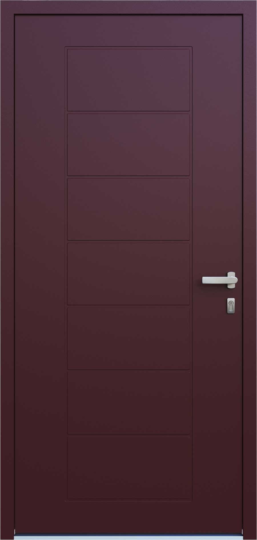 Panel uși intrare Aluminiu Gama Modern - model QF-AL-47 AMSTERDAM