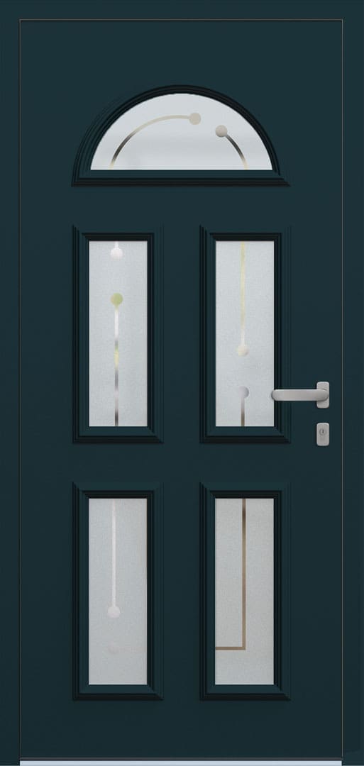 Panel uși de intrare din Aluminiu Gama Classic - model QF-PA-05.5 Liège