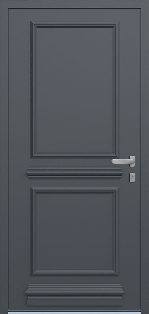 Panel uși de intrare din Aluminiu Gama Classic - model QF-PA-06 Geneva