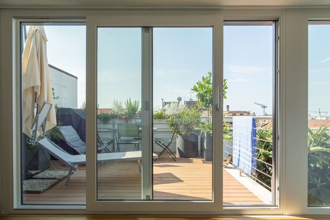 Ușă Culisantă din PVC Paysage Smart Slide 4Stars ambient