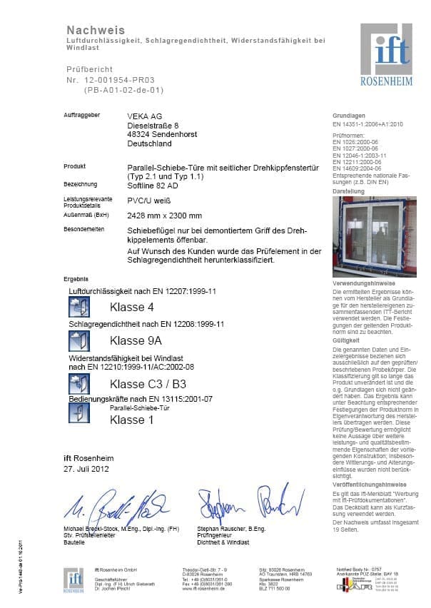 Certificato-ITT-Finestra-6Stars-con-1-anta